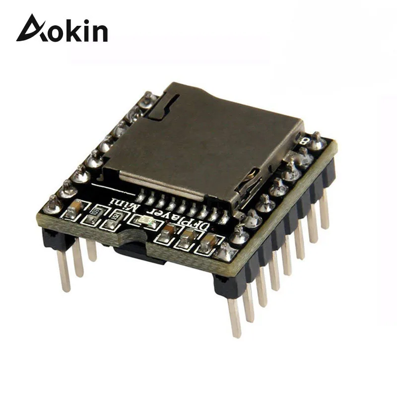 Per Arduino Mini Mp3 Modulo Lettore Carta Di Tf Disc Di U Mini Mp3 Lettore Audio Voice Bordo Del Modulo Per Arduino Df Gioco All'Ingrosso