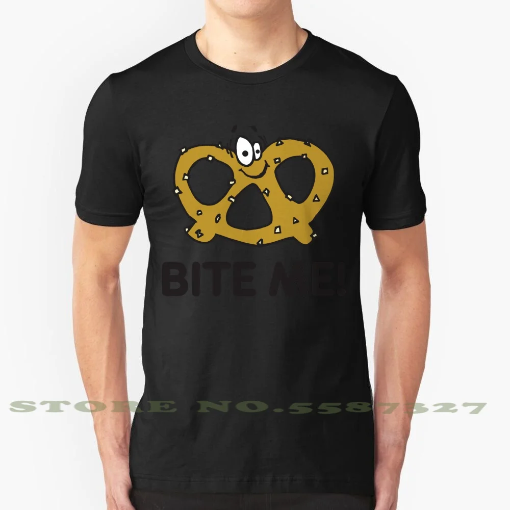 Pretzel Bite Me Cool Design Trendy T-Shirt Tee Pretzel Funny Pretzel Pretzel Funny Pretzel Brezn Breze Pretzel Sunday