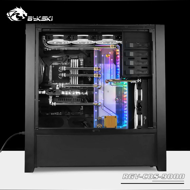 Il Canale Del Bordo Del Canale Navigabile Di Bykski Per Il Computer Di Corsair 900D Sostituisce La Migliore Dissipazione Di Calore Del Serbatoio Per I
