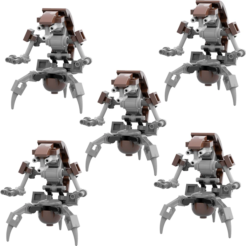 Moc Space Wars Destroyer Droid / Droideka Imposta Il Clone Robot Destroyer Fighting Building Block Army Armi Mattoni Troopers
