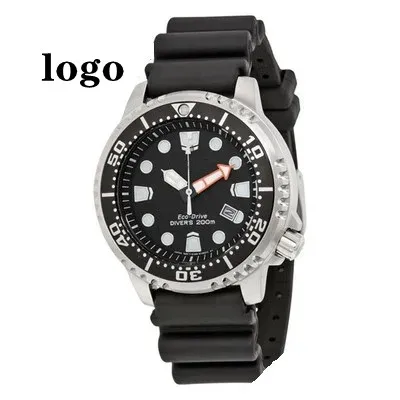Orologio Sportivo Originale Subacqueo Quarzwatch In Silicone Luminoso Da Uomo Designer Watch Bn0150 Eco-Drive Serie Eco-Drive Da Uomo Quadrante Nero