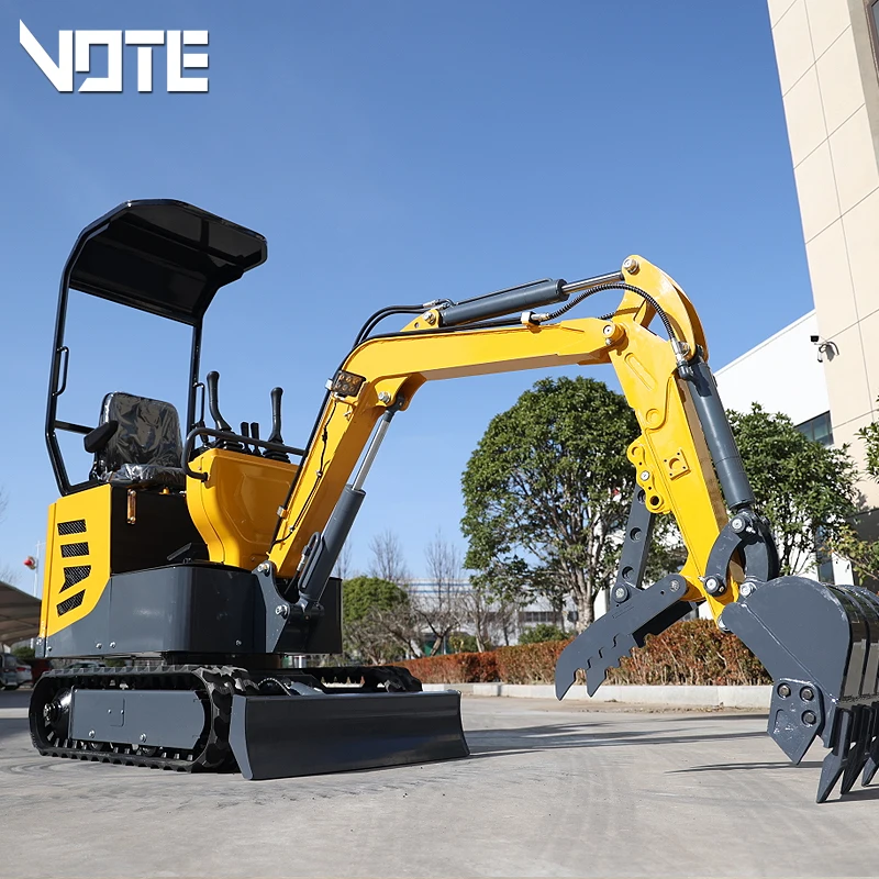 Voto Nuovo Mini Escavatore Mini Excavadora 1 Ton Minibagger Bagger Scavatrice Mini Escavatore