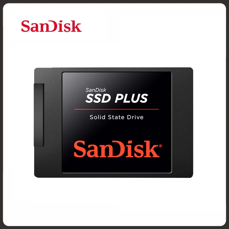 Sandisk Ssd Plus Disco Rigido Interno A Stato Solido Sata Iii 2.5 "120Gb 240Gb 480Gb Notebook Laptop Disco A Stato Solido 2Tb 1Tb