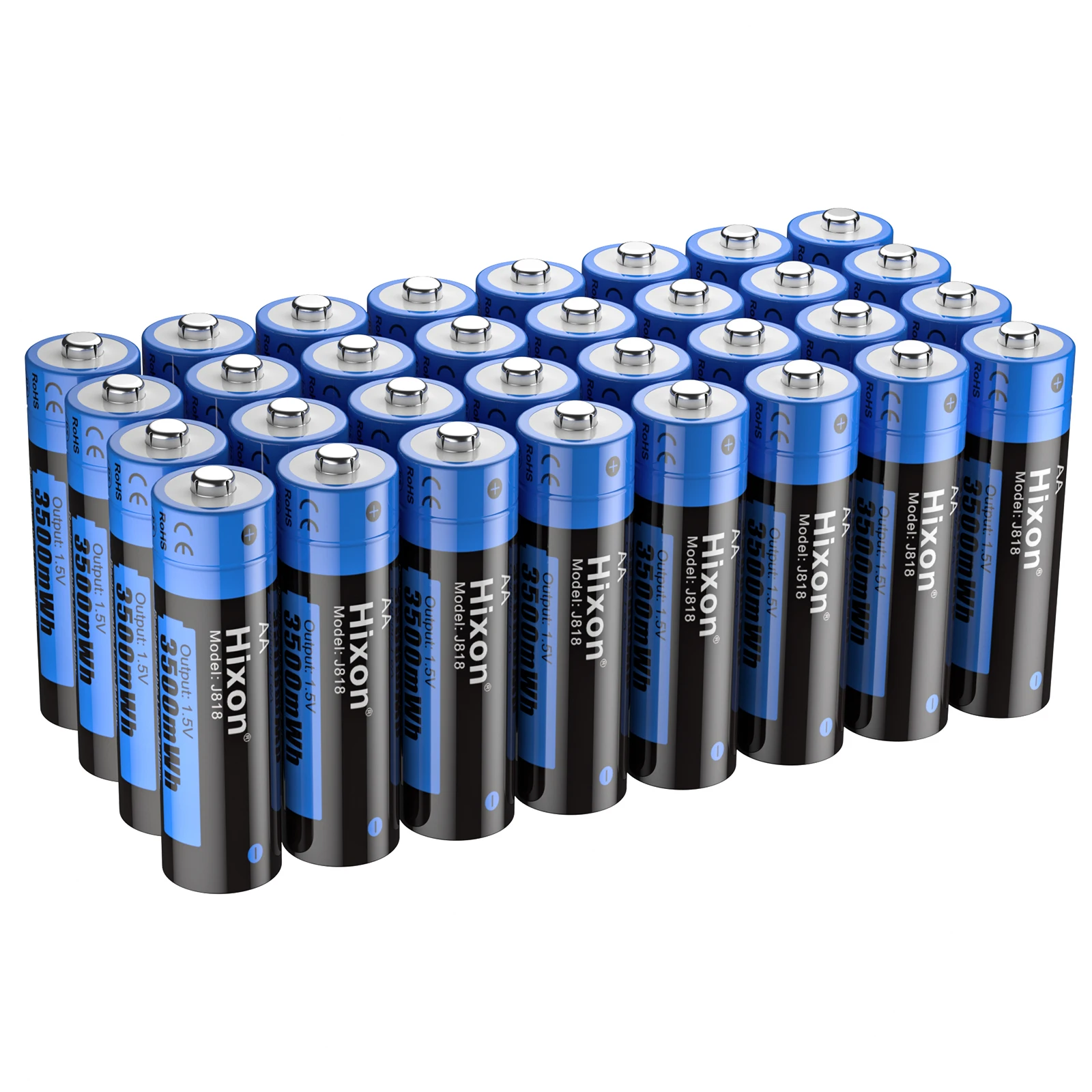 Batteria Ricaricabile Hixon 1.5V Aa 3500Mwh 1.5V Aa Batteria Ricaricabile Agli Ioni Di Litio Batterie Al Litio Aa Per Giocattoli Telecomandati