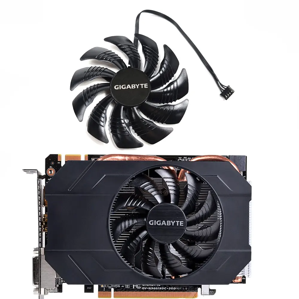 Nuova Ventola Gpu 87Mm T129215Su/Ggtx 970 960 Mini-Itx, Per Ventola Di Raffreddamento Scheda Grafica Gigabyte Gtx 970 960 Mini-Itx