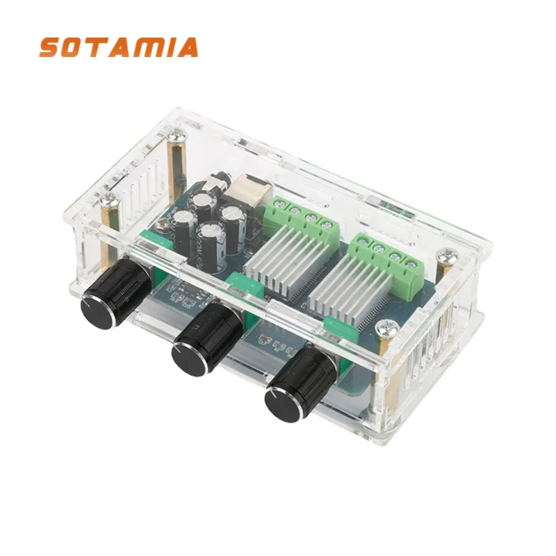 Sotamia Mini Yamaha Yda138-E Scheda Amplificatore Di Potenza Digitale 2.1 Canali Subwoofer Amplificatore Altoparlante Home Audio Amp 15Wx2 30W