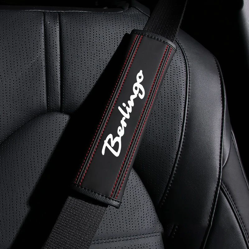 Cintura Di Sicurezza Per Auto Cintura Di Sicurezza In Pelle Nappa Coprispalle Interni Per Citroen Berlingo C2 C3 C4 X7 K9 M Xl Camper Xsara Picasso