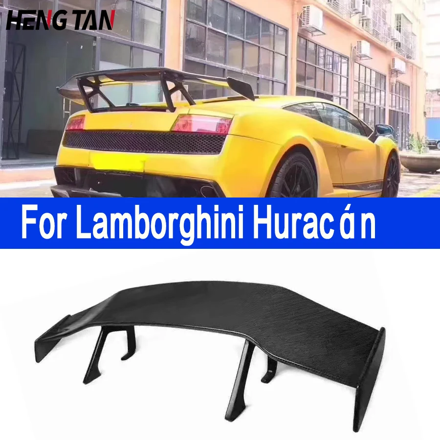 Alette Posteriori In Fibra Di Carbonio Spoiler Bagagliaio Posteriore Per Lamborghini Gallardo Lp550 Lp610 Ala Guida Ala Posteriore Kit Corpo Deviatore