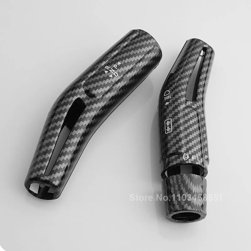 Per Mercedes Benz Classe E 2024 Eqe Suv Eas C Classe 2022 Eoe Sedan Sl Classe S 2021 Abs In Fibra Di Carbonio Maniglia Del Cambio Copertura Mat