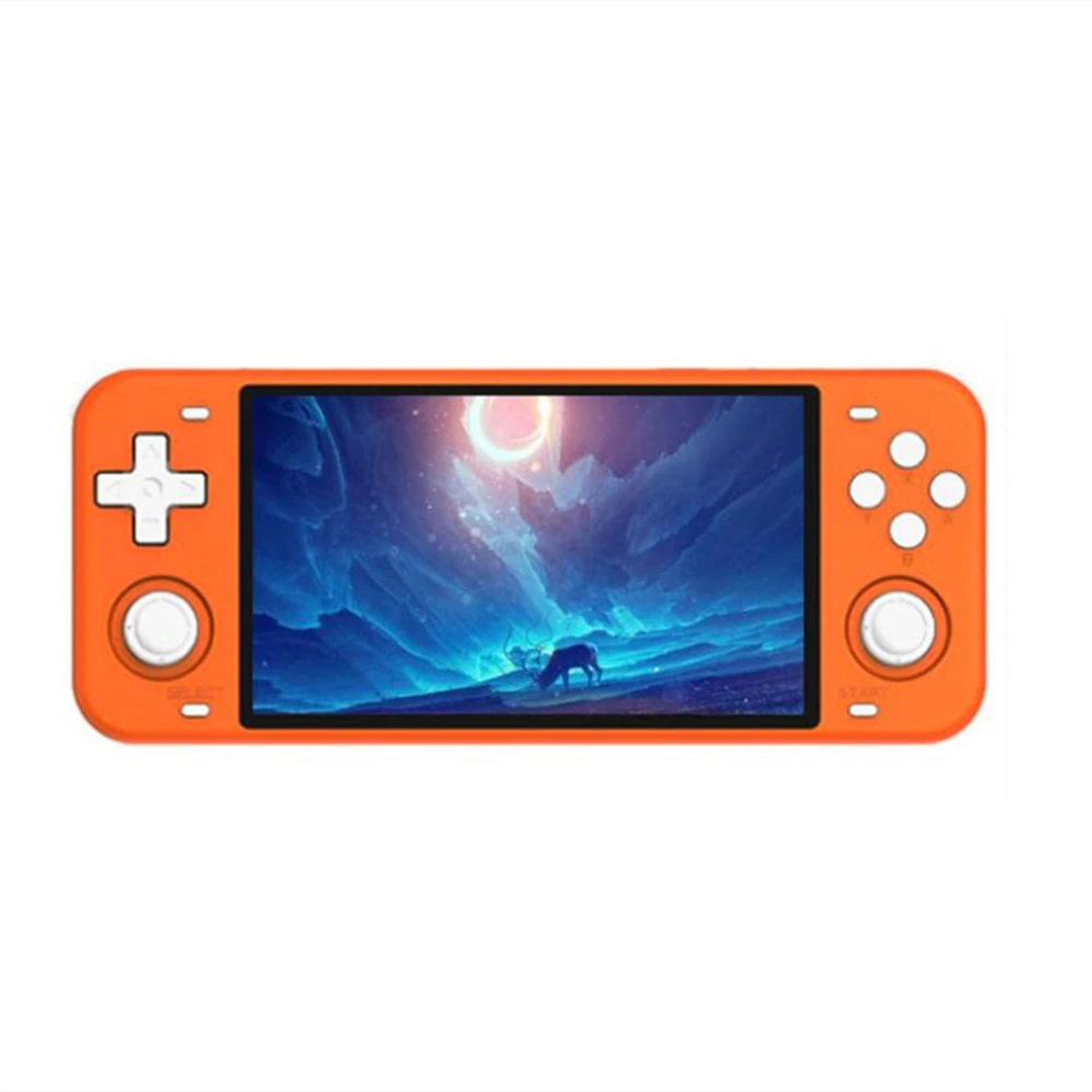 Schermo Ips Da 5 Pollici Rgb10 Max Console Di Gioco Portatile 64Gb 128Gb Quad Core Empxcc 4.1 Per Psp/Ps1/Nds/Dc/32X/Mame Con 20000 Giochi