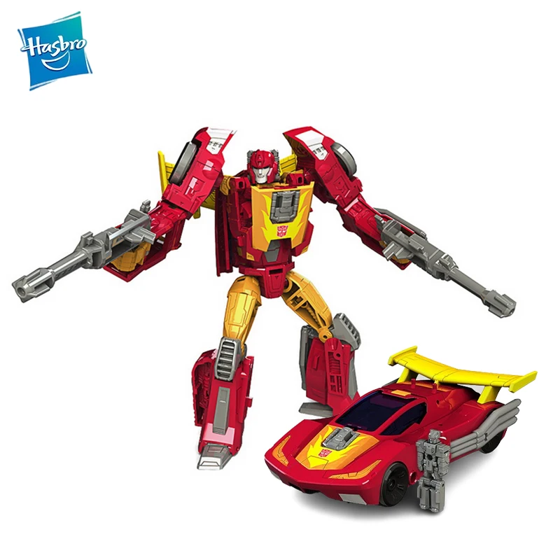 In Magazzino Original Strappo Transformers Titans Return Hot Rod Deluxe Pvc Anime Figure Action Figures Model Toys