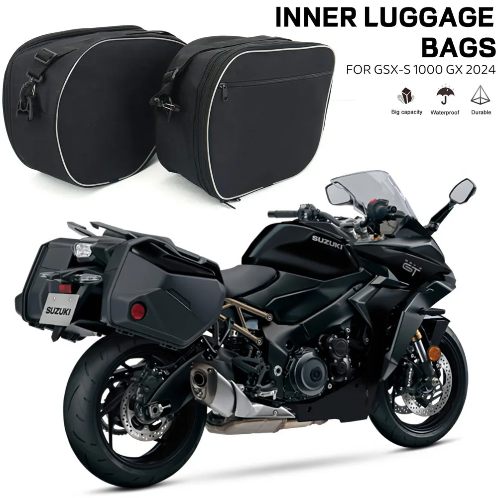 Muslimmoto Accessori Fodera Borse Borse Bagagli Borse Interne Custodie Laterali Adatte Per Gsx-S1000Gx Gsx S 1000 Gx 2024