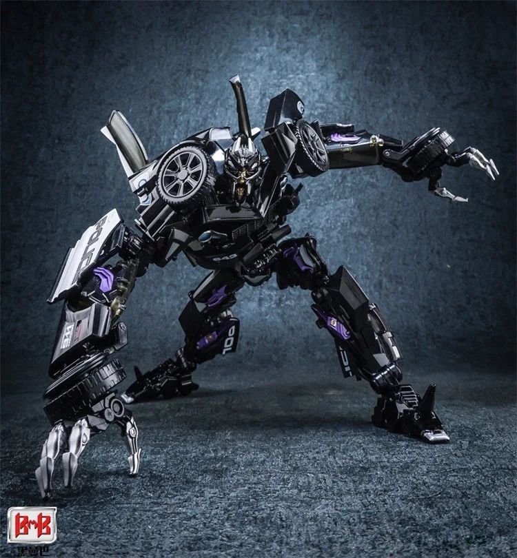Black Mamba Alloy Barricata Transformation Version Ls02 Transformation Toy Diamond Mpm05 Courts Roadblocks Police Car