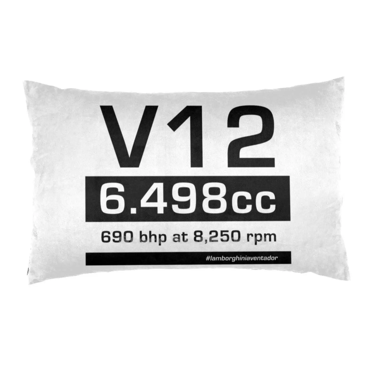 V12 Lambo Engine Decorativo Tiro Biancheria Da Letto Cuscini Copertura Lambo V12 Motore Auto Supercar Power V8 Ador Logo