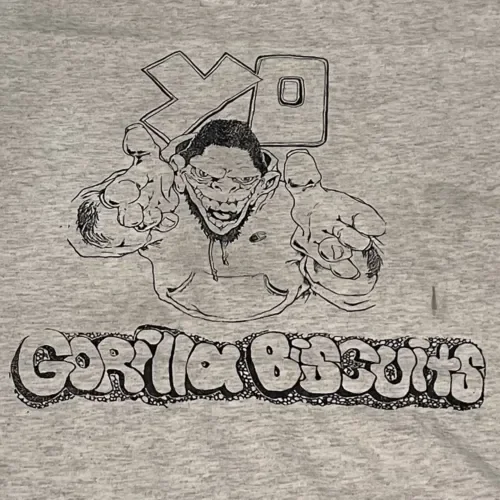 Rare Vintage 00 S Gorilla Biscuits Band T Shirt Sxe Nyhc Tour Madball Cro Mags Maniche Lunghe O Corte