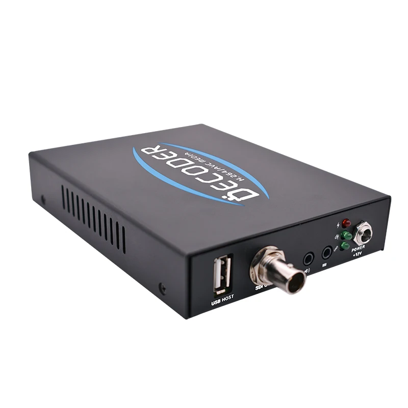 H.264 Rtmp A Sdi Iptv Forte Decoder Hd, Apparecchiature Di Trasmissione In Streaming Iptv Decoder Rtmp Per Hd Sdi Hdmi Vga Av Cvbs Ip Di Decodifica