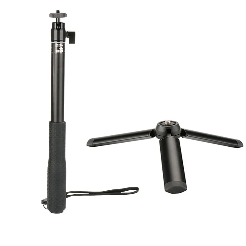 Treppiede 2 In 1 + Supporto In Metallo Per Selfie Stick Per Dji Osmo Mobile 3 2 / Osmo Pocket Gimbal / Osmo Action Camera Accessori