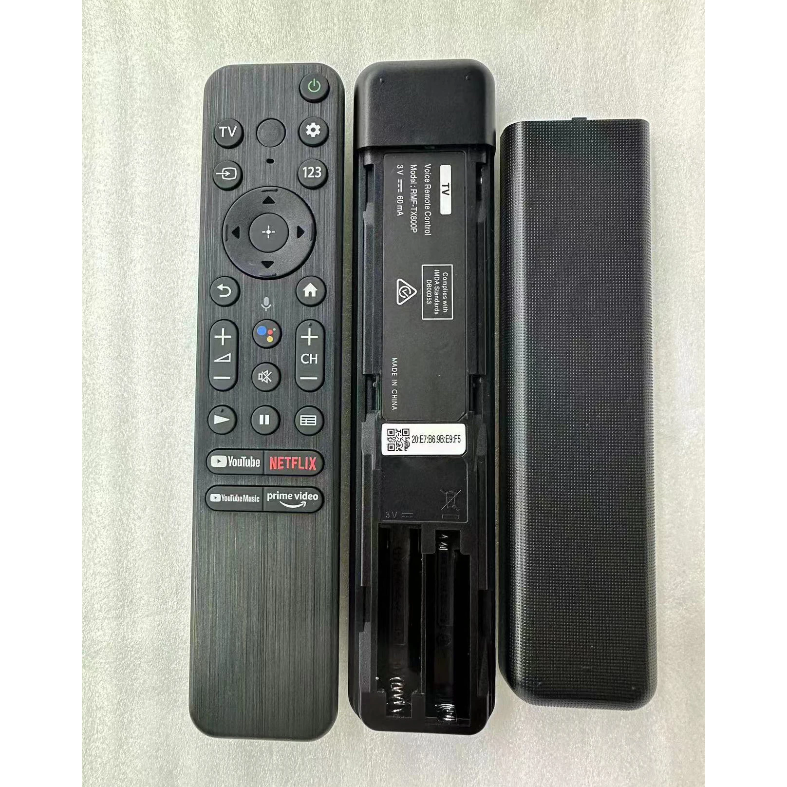 Nuovo Rmf-Tx800P Per Sony 2022 4K Netflix Smart Tv Telecomando Vocale Xr-77A80K Xr-65A95K Xr-75Z9K