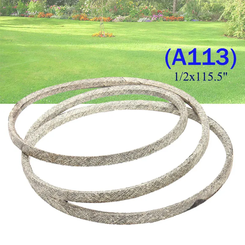 Deck Belt Mower V-Belt Para-Aramid Fiber S/Abre S1642 S1742 S1542 Cut S/Cotts Panno Asciutto Per J/Ohn Deere M124895 Accessori 42"