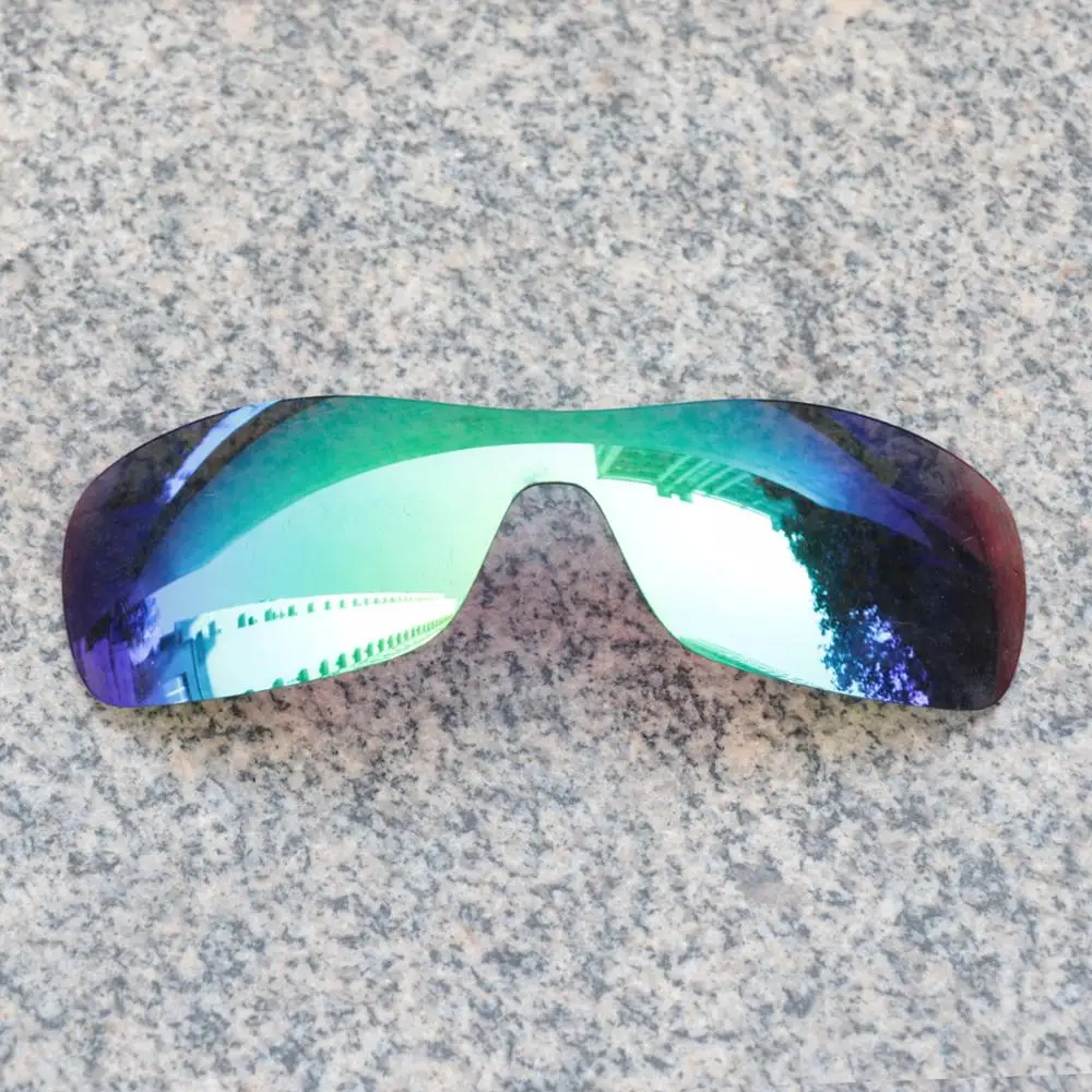 E.O.S Polarizzati Maggiore Lenti Di Ricambio Per Oakley Antix Occhiali Da Sole-Verde Smeraldo Polarizzati Specchio