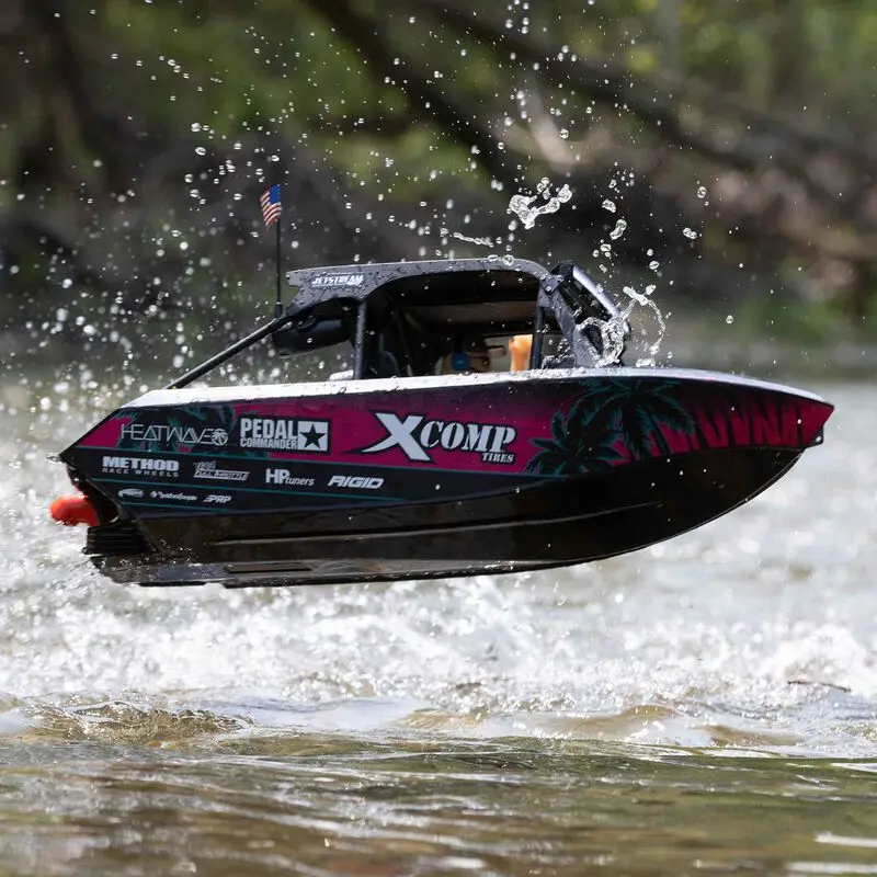 Proboat Motoscafo Telecomandato 1/6 Horizon Jetstream Jet Boat Rtr Shreddy Modello Di Barca Elettrica Telecomandata Da 24 Pollici