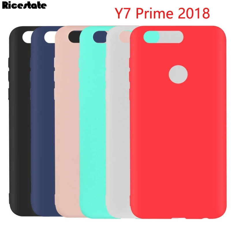 Custodia Per Huawei Honor Y7 Prime 2018 Custodia Opaca Satinata Huawei Y7 Pro 2018 Cover Posteriore Proteggi La Custodia In Silicone Skin