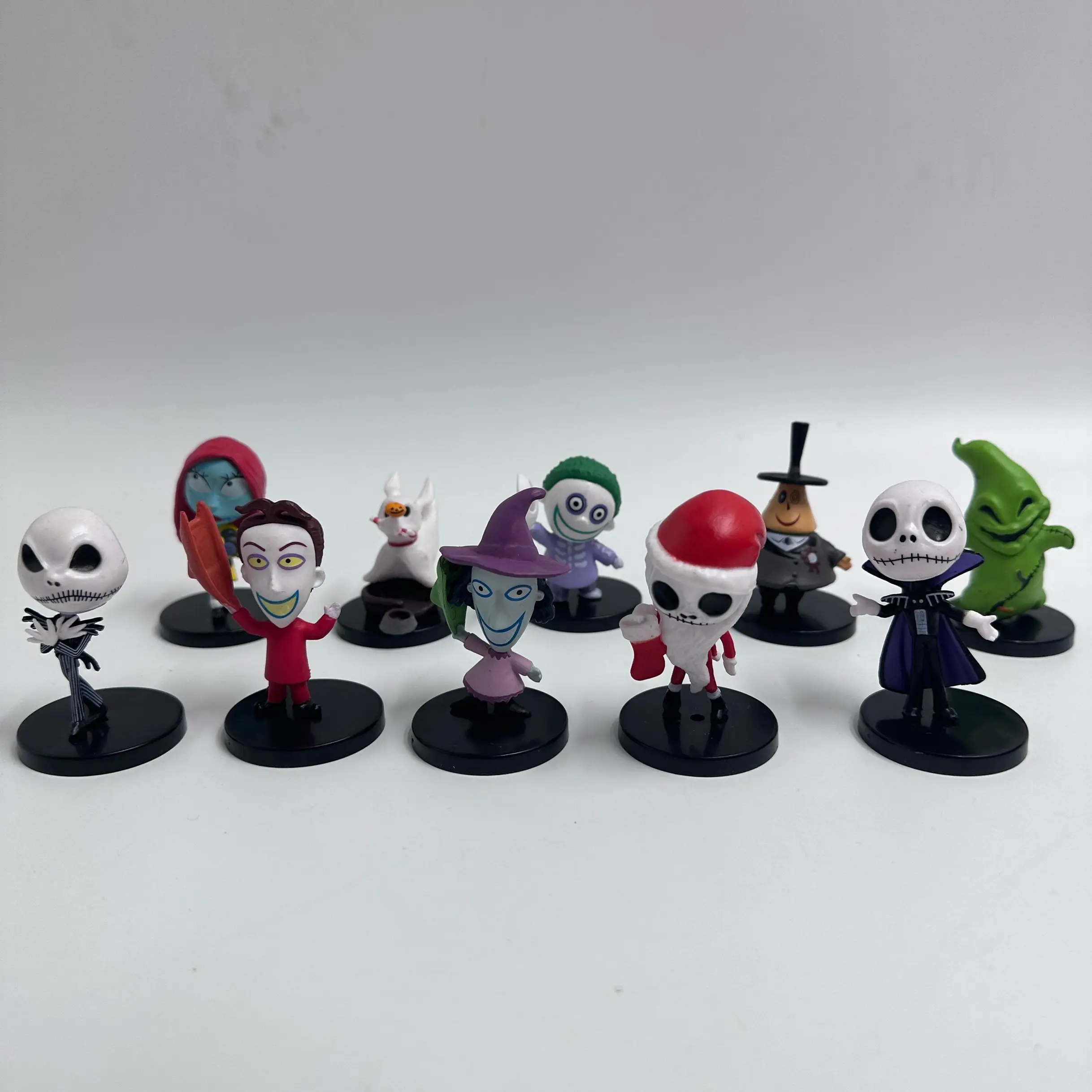 10 Pz/Set The Nightmare Before Christmas Jack Skellington Model Figure Toys