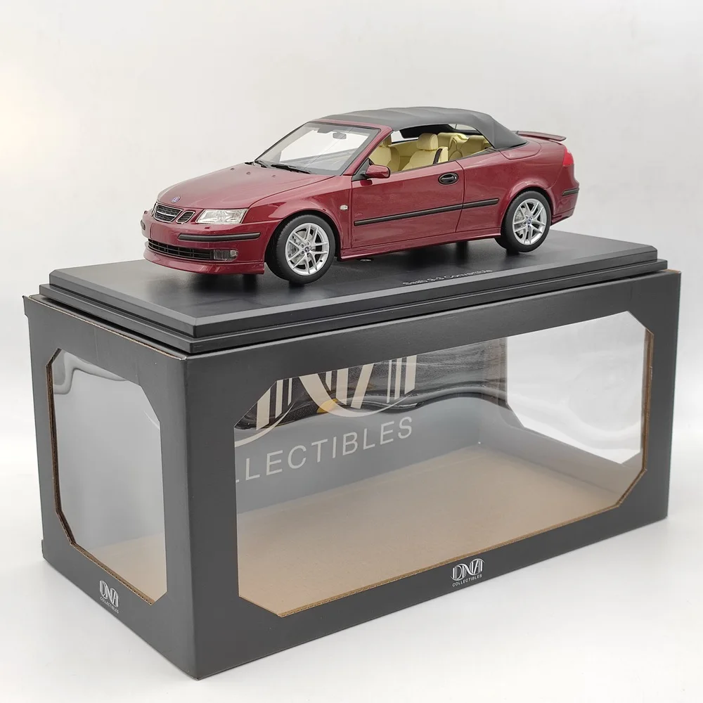 Dna Collectizes 1/18 9-3 Convertibile Aero 2005 Dna000087 Resina Modello Rosso
