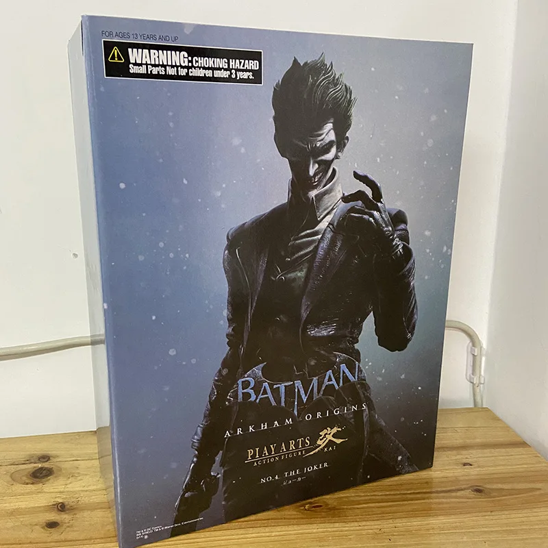 27Cm Play Arts The Joker: Arkham Knight Bruce Wayne Action Figure Modello Da Collezione Giocattoli Decorazione Regalo Di Natale Di Compleanno