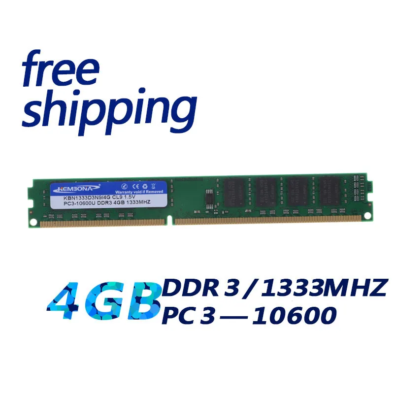 Kembona Ram Desktop Completamente Compatibile Ddr3 4Gb Ddr3 1333 Ram Miglior Prezzo 4Gb Ddr3 Ram Spedizione Gratuita