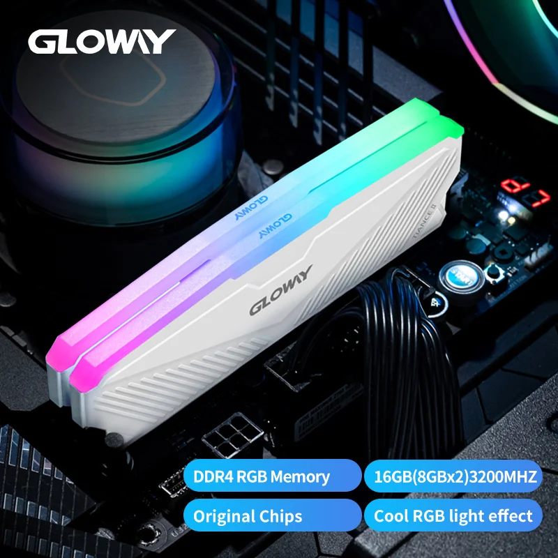 Gloway Rgb Memoria Ram Ddr4 16Gb 8Gb 3200Mhz 3600Mhz Udimm Dual Channel Memory Desktop Ram Gaming Rams Ad Alte Prestazioni