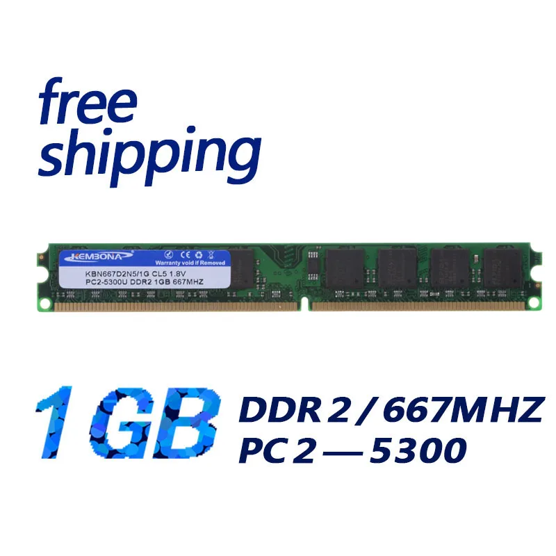 Kembona Spedizione Gratuita Dimm Lungo Ddr2 1Gb Pc 5300 667Mhz O Pc6400 800Mhz Ram Desktop