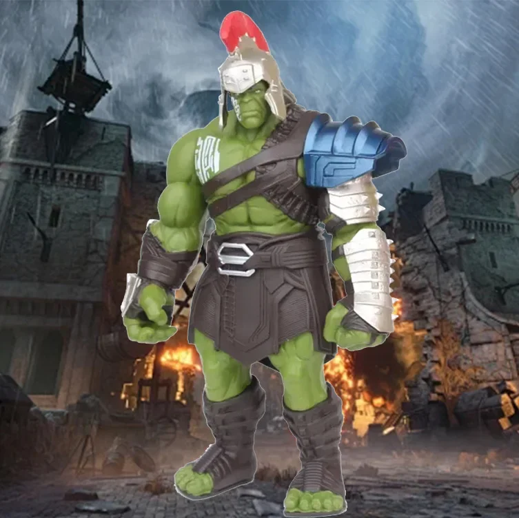Hot Toys Avengers Marvel Thor 3 Mani Movable Hammer Battle Axe Gladiator Hulk Action Figure Model Toy Regali Di Natale