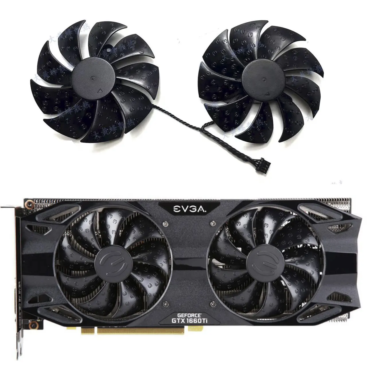 Nuova Ventola Gpu Rtx2060 4Pin Muslimper Evga Gtx 1660 Xc Ultra Gtx 1660 Ti Xc Ultra, Rtx 2060 Sc Ultra Scheda Grafica