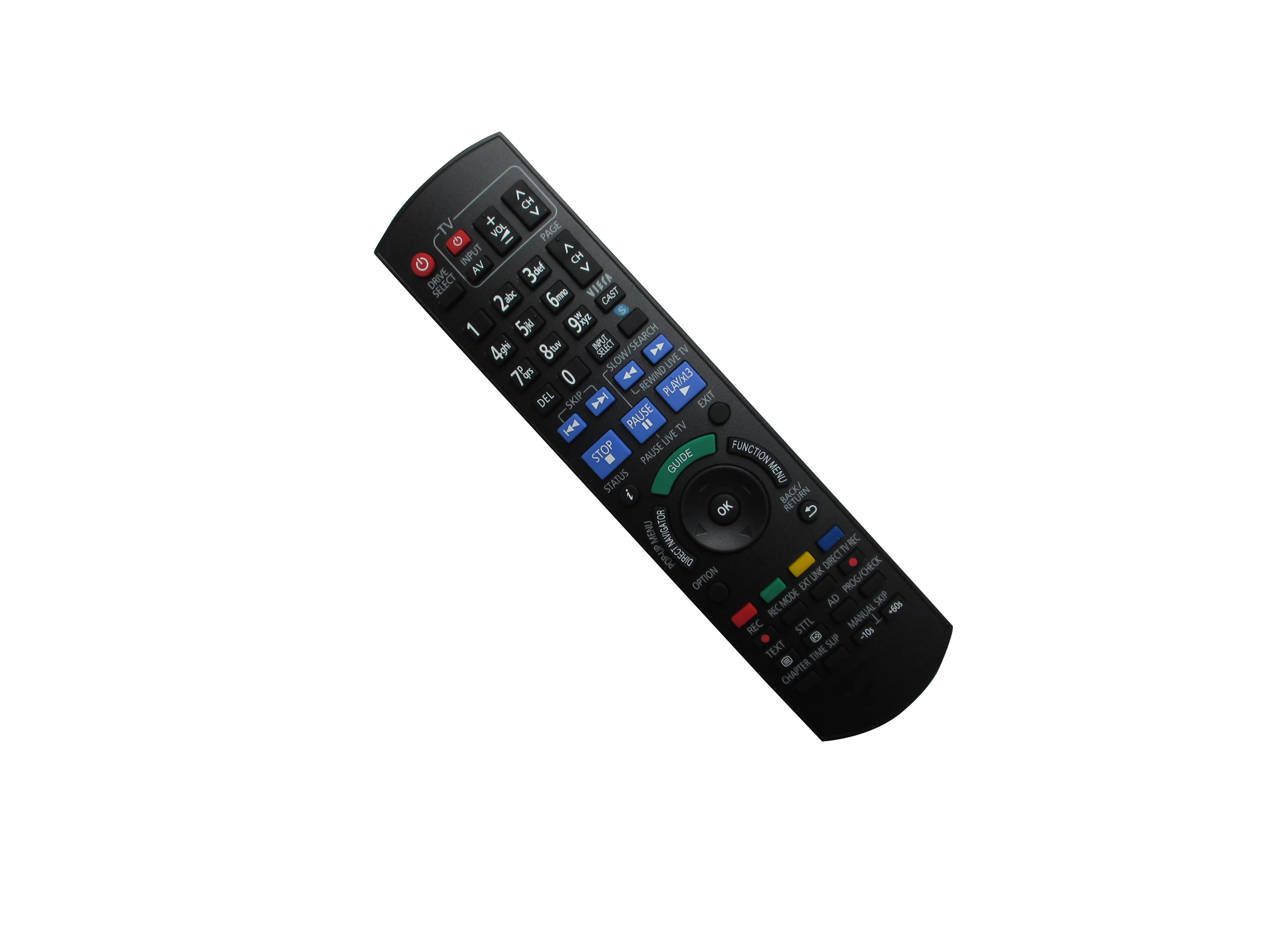 Di Ricambio Di Controllo Remoto Per Panasonic Dmr-Xw390 N2Qayb000479 N2Qayb000478 N2Qayb000477 N2Qayb000344 Dmr-Xw450Gl Dvd Recorder