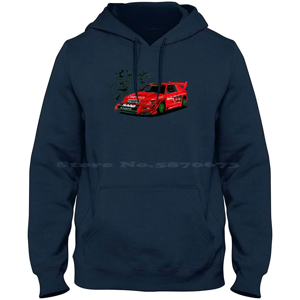 Auto Svedese 9-3 Viggen Hillclimbing Con Grifone 100% Cotone Felpa Con Cappuccio Saab Lancia 600 Saab 92X Saab 93 Convertibile Saab 93
