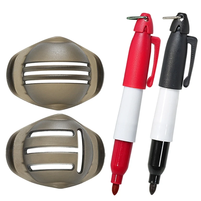 E8Bf Golf Drawing Marker Line Template Liner Drawing Marking Alignment Putting Tools