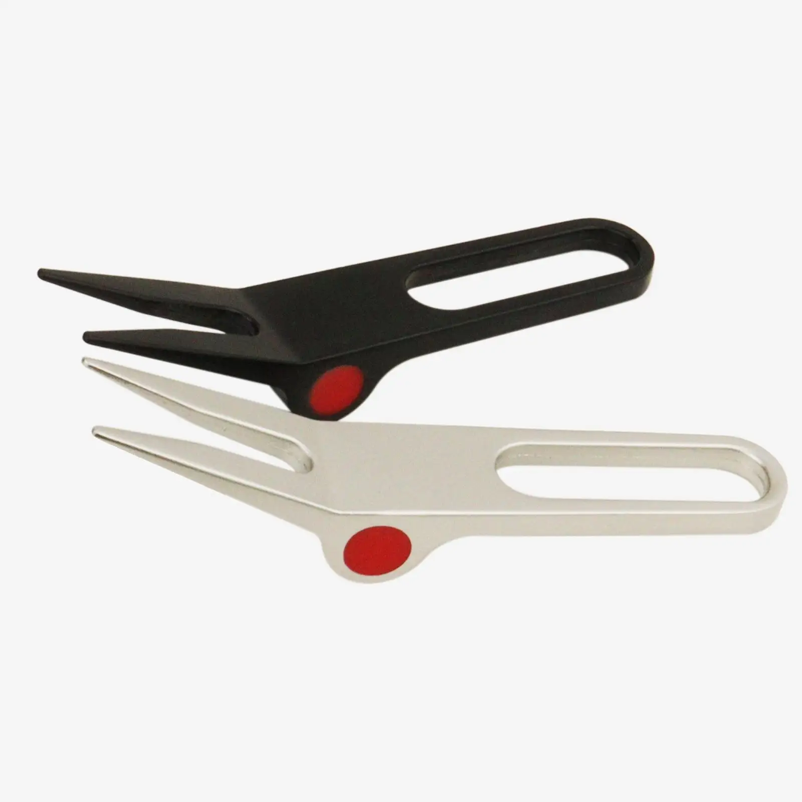 Golf Divot Repair Tool Pitch Mark Repair Fork, Metal Golf Pitch Fork, Lawn Repair Prong Green Fork Per Esercizi All'Aperto