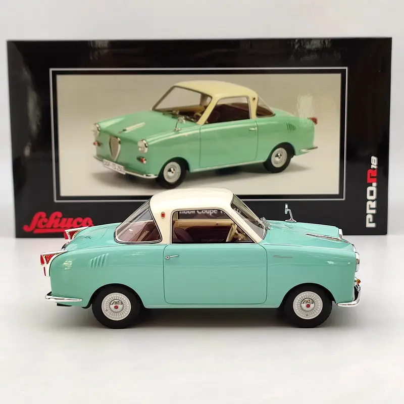 Schuco 1:18 Per Goggomobil Coupe Ts 250 Resina High-End Simulazione Modello Di Auto In Miniatura Veicolo Collezione Hobby Regali Blu