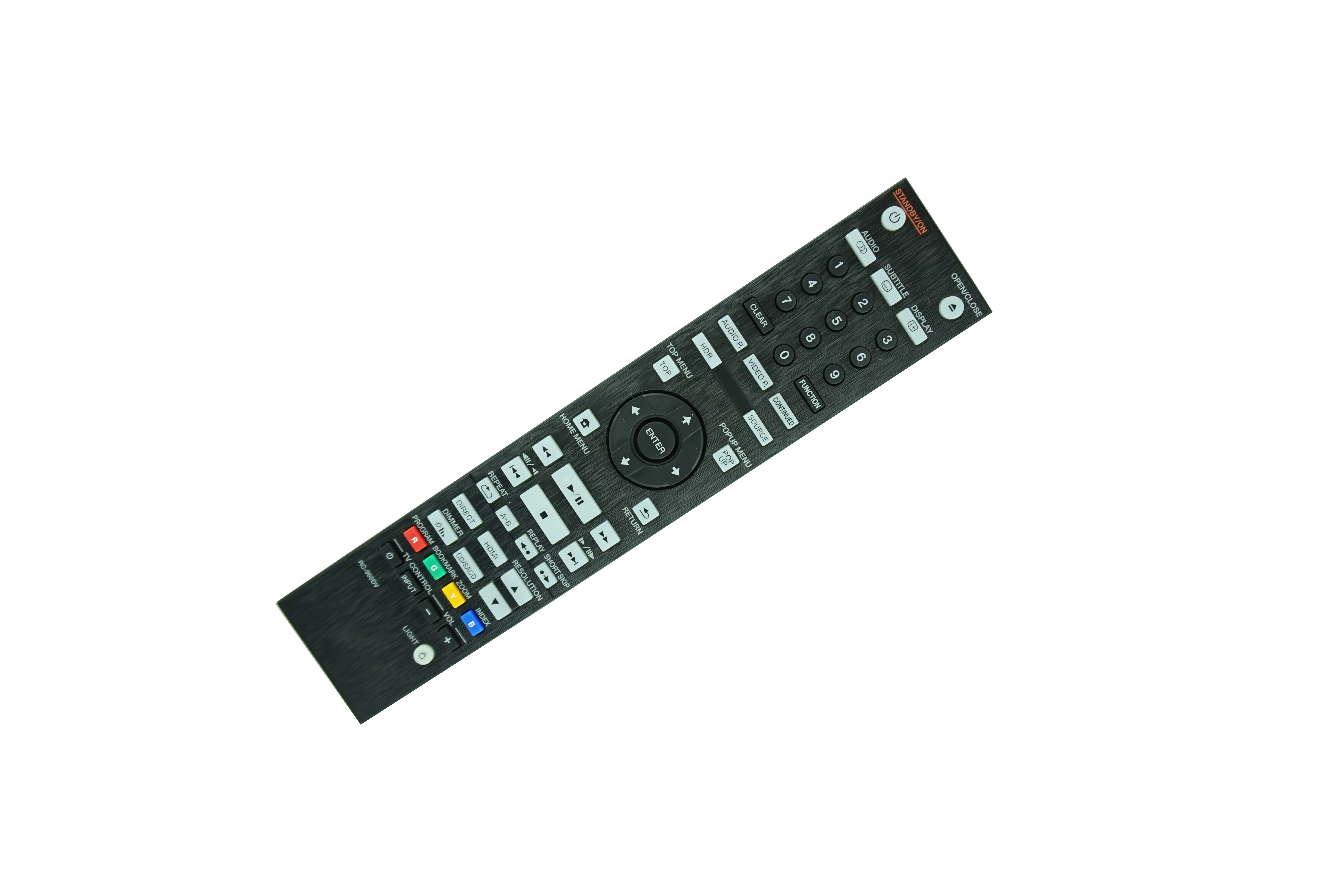 Telecomando Per Pioneer Rc-967Dv Udp-Lx500 Rc-966Dv 4K Uhd Lettore Blu-Ray Disc Universale