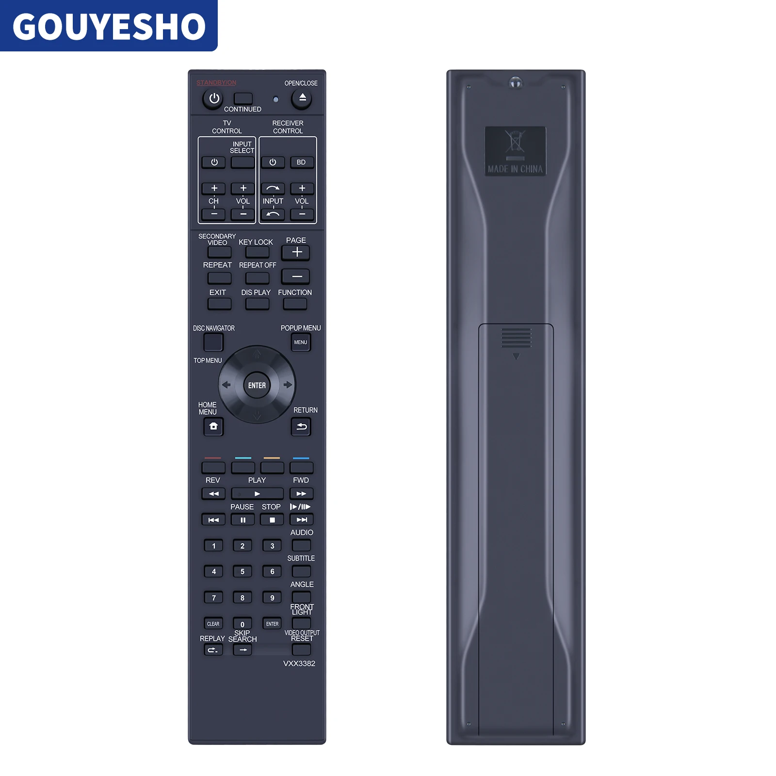 Nuovo Telecomando Vxx3382 Per Pioneer Bd Player Remote Telecommande Bdp-330 Bdp-120 Bdp-121 Bdp-140 Bdp-4110