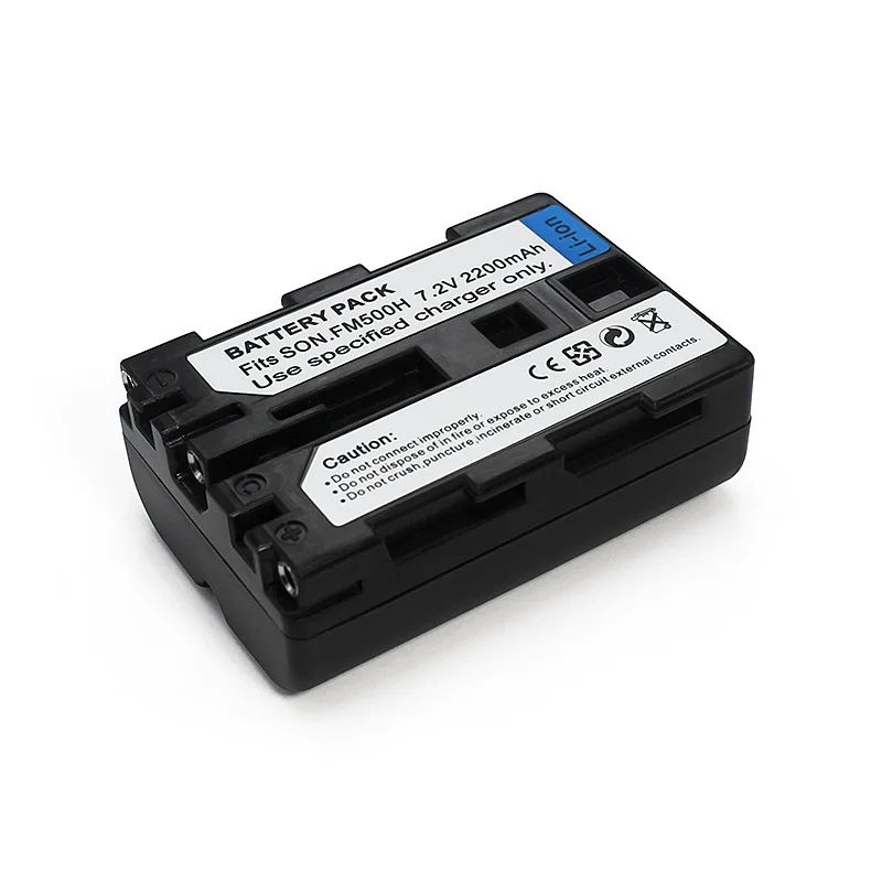Batteria Per Fotocamera Np-Fm500H Per Sony Npfm500H Dslr-A350 Dslr-A700 Dslr A200 A300 A450 A700 A580 Slt-A99 Dslr-A100