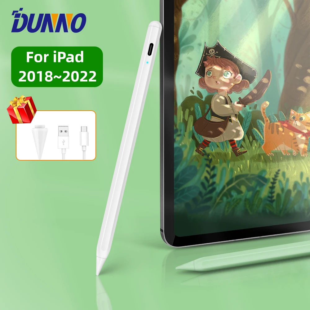 Stilo Attivo Per Apple Pencil 2 1 Per Ipad Air 4 5 Pro 11 12.9 Mini 6 Per Ipad Pencil Con Bluetooth Palm Rejection