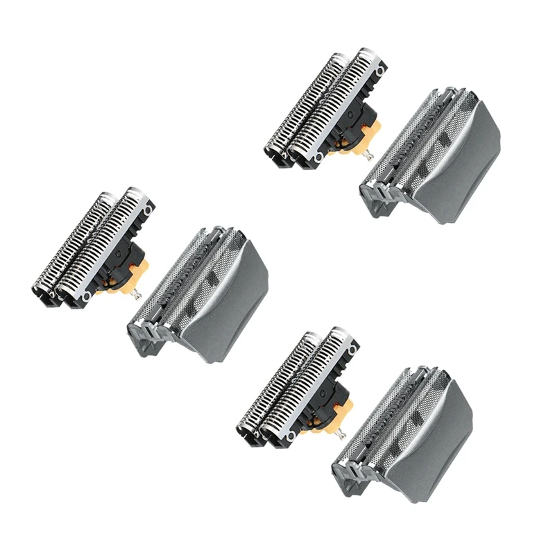 6X Combi Pack 51S Lama Di Ricambio + Testina Di Rasatura Per Rasoio Braun Series 5 8000 5643 5758 8970