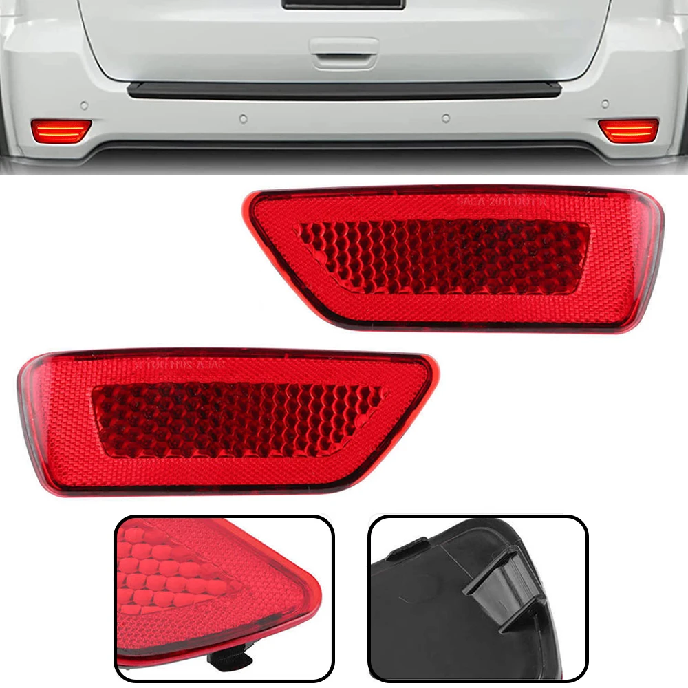 Luce Riflettore Paraurti Posteriore Per Jeep Grand Cherokee Compass Srt8 2011-2016 57010721Ac 57010720Ac Fendinebbia Accessori Auto
