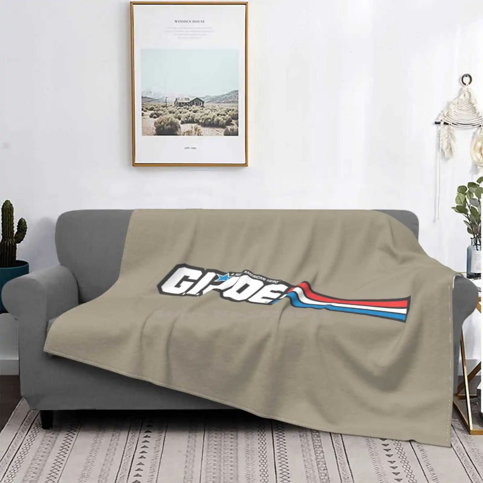 Gi Joes Logo Prezzo Basso Nuova Stampa Novità Moda Morbida Coperta Calda Gi Joe Gijoes Gi Joes G I Joe 80S Giocattoli Arah Co Nder Gijoe