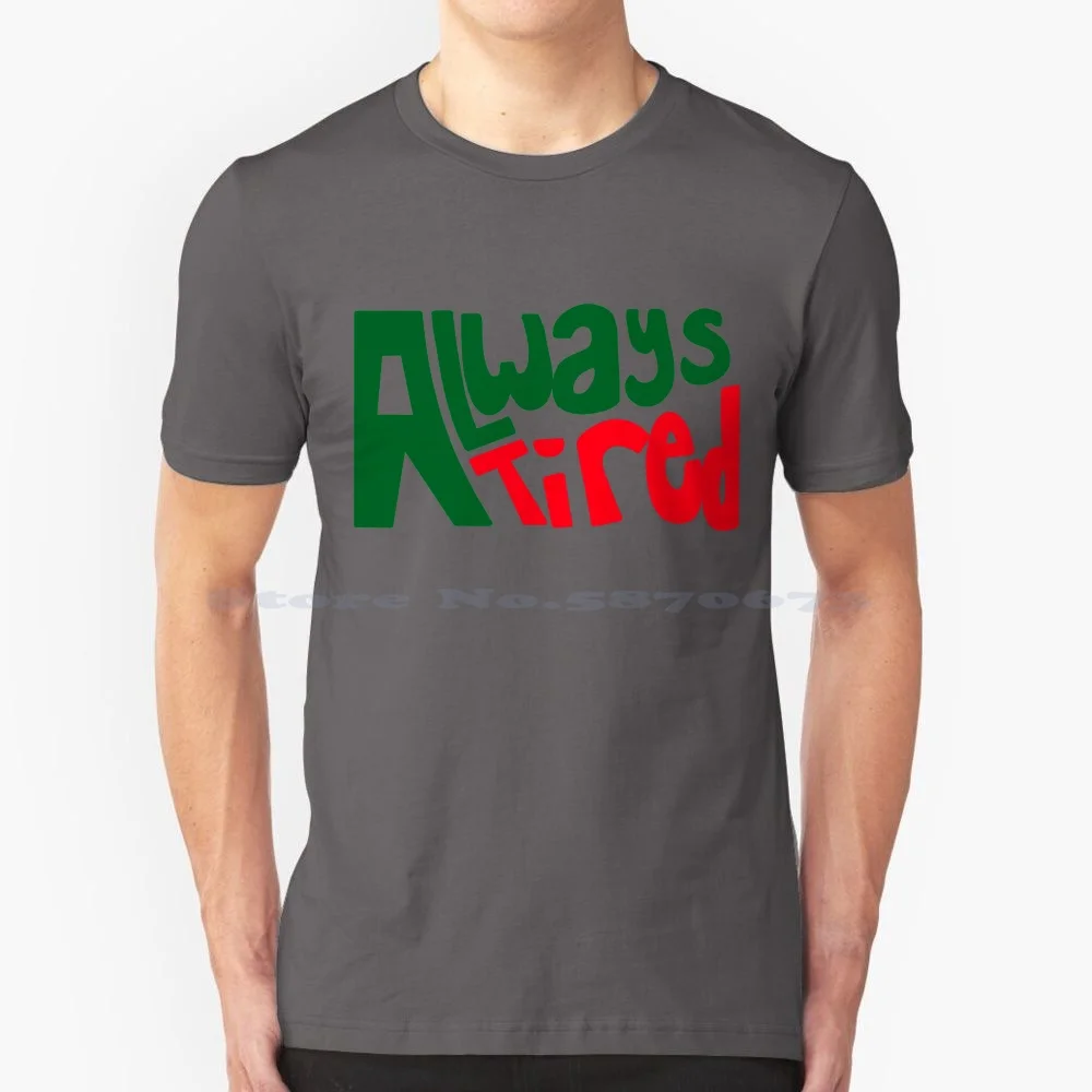 Sempre Stanco Old Mtn Dew Logo T Shirt 100% Cotone Tee Mountain Dew Mtn Dew Sleep Student School Soda Soft Drinks College Sempre