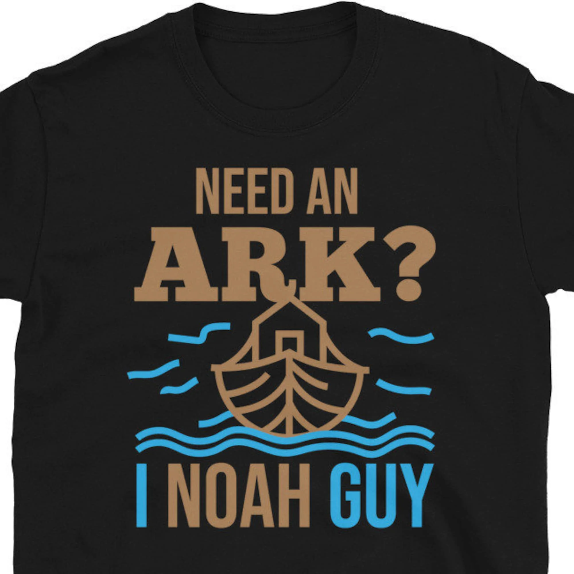 Hai Bisogno Di Un'Arca I Noah Guy Christian Flood Noah Story Pun Funny T Shirt Youth Group Trainer Maniche Lunghe O Corte
