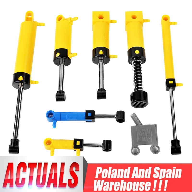Mold King 19482 19476 Ricambi Auto Cilindro Pneumatico Valvole Pneumatiche Tubo Pneumatico Per 42043 42009 Mattoni Da Costruzione