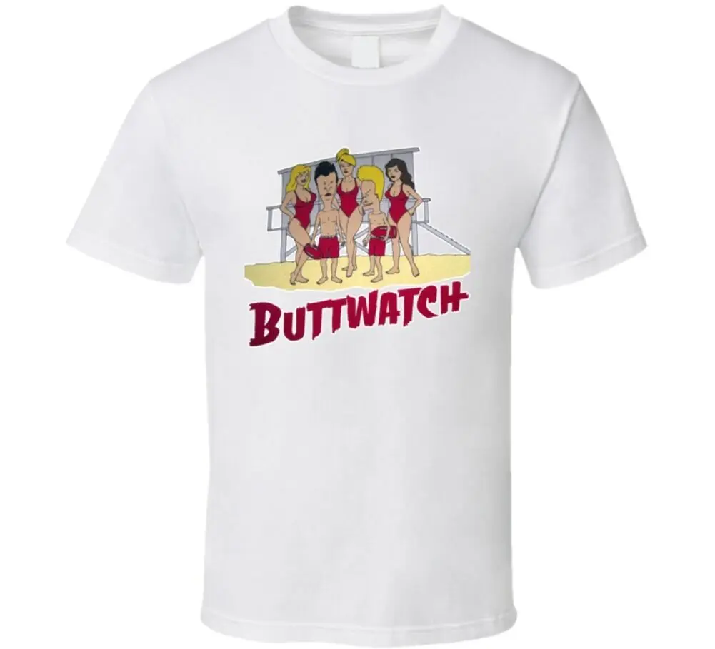 Beavis E Butthead Baywatch Parody Funny T Shirt